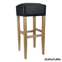 Apollo Stool - Oak/Black